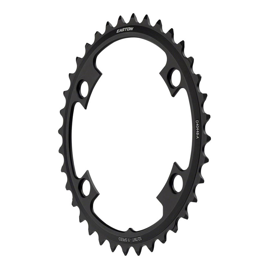 Easton, 4 Bolt, 36T Chainring, 11sp, BCD: 64/104, Aluminum, Black