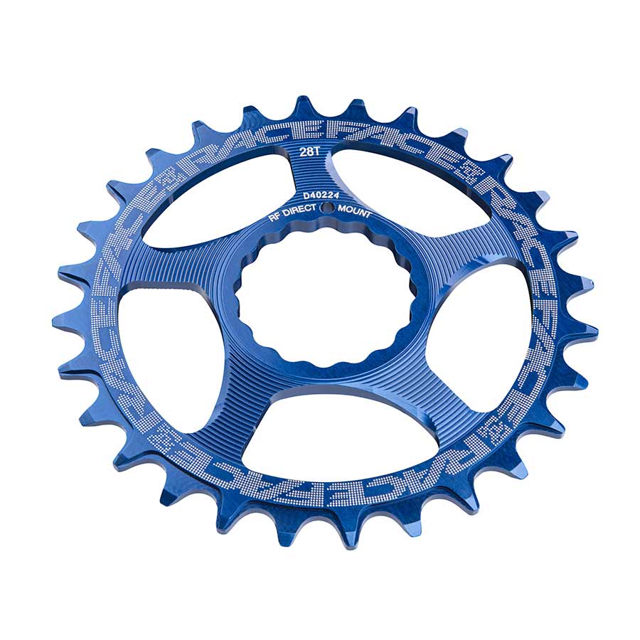 Raceface, Cinch Direct Mount, 24T Chainring, 9-12sp, BCD: Direct Mount, 7075-T6 Aluminum, Black