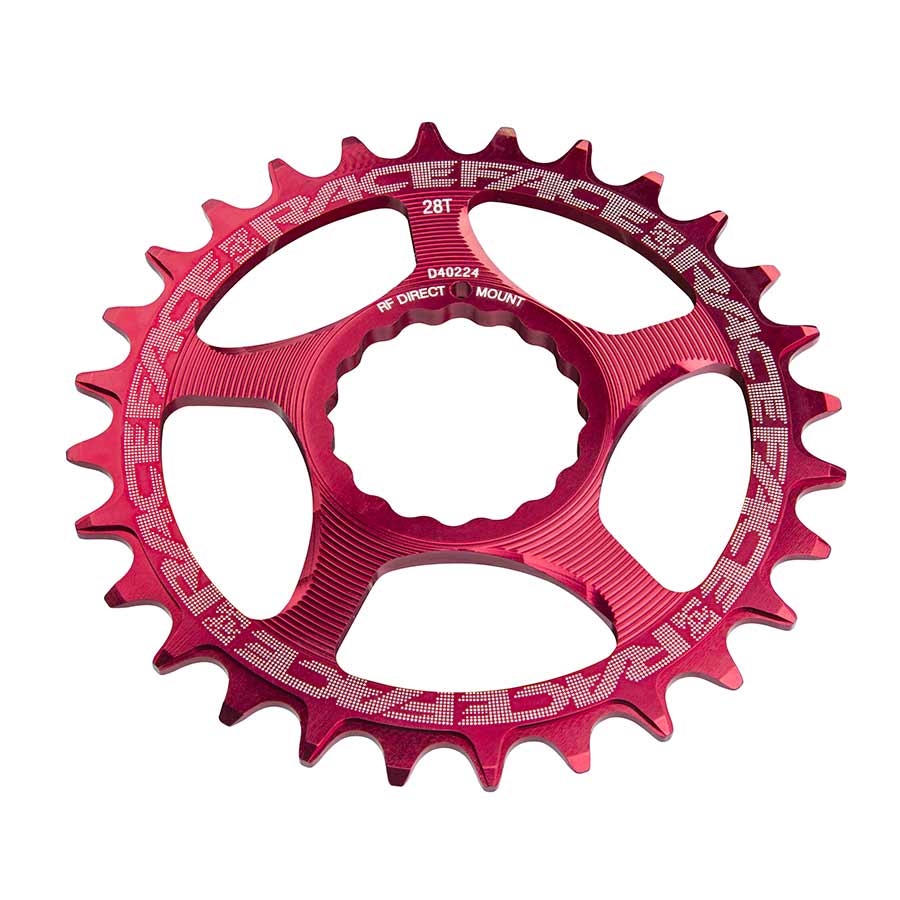 Raceface, Cinch Direct Mount, 24T Chainring, 9-12sp, BCD: Direct Mount, 7075-T6 Aluminum, Black