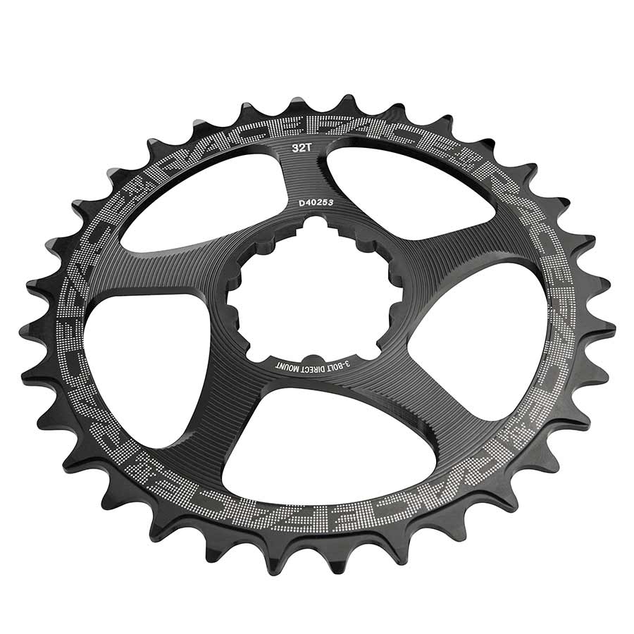 Raceface, 3-Bolt Direct Mount, 30T Chainring, 9-12sp, BCD: Direct Mount, 3mm offset, 7075-T6 Aluminum, Black