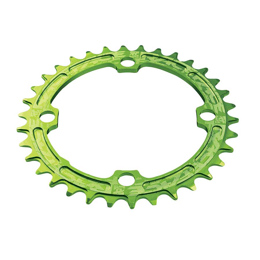 Raceface, Narrow Wide 104mm BCD, 30T Chainring, 9-12sp, BCD: 104, 7075-T6 Aluminum, Blue