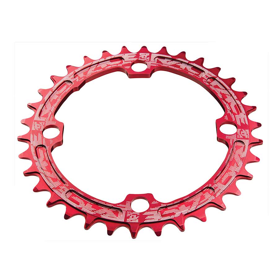 Raceface, Narrow Wide 104mm BCD, 30T Chainring, 9-12sp, BCD: 104, 7075-T6 Aluminum, Blue