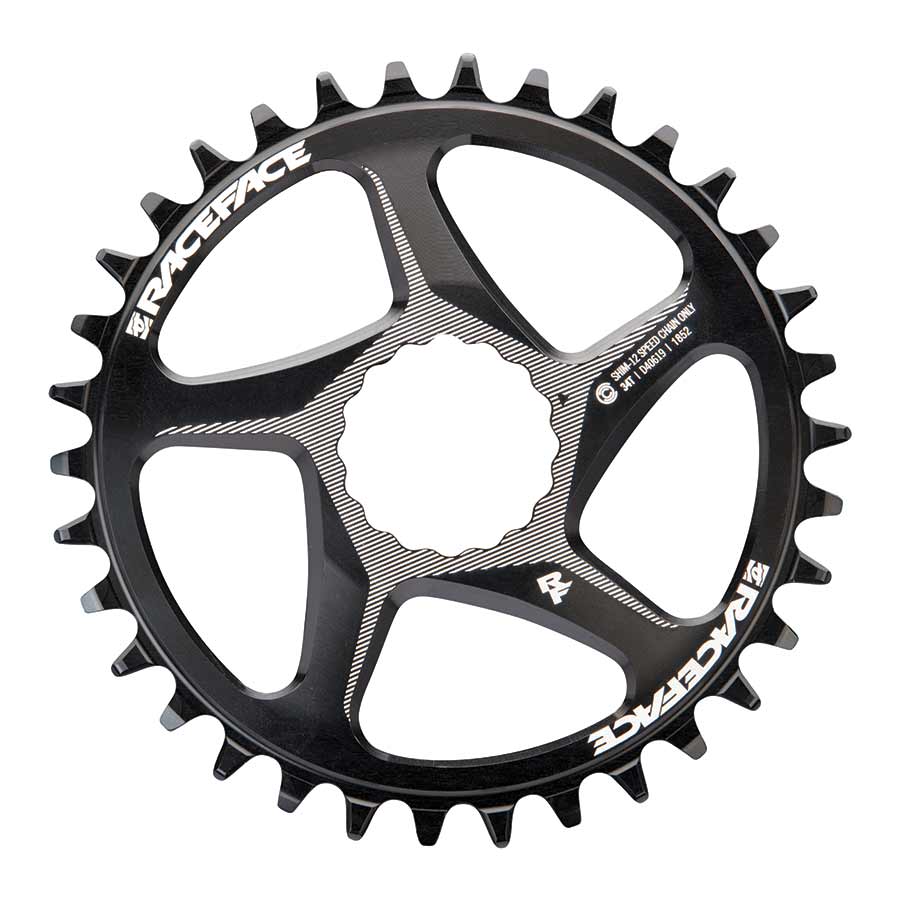 Raceface, Cinch Direct Mount Shimano 12, Chainring, Teeth: 30, Speed: 12, BCD: Direct Mount, Single, Aluminum, Black