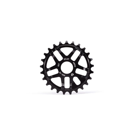 Eclat, Abyss, Chainring, Teeth: 25, 6061-T6 Aluminum, Black