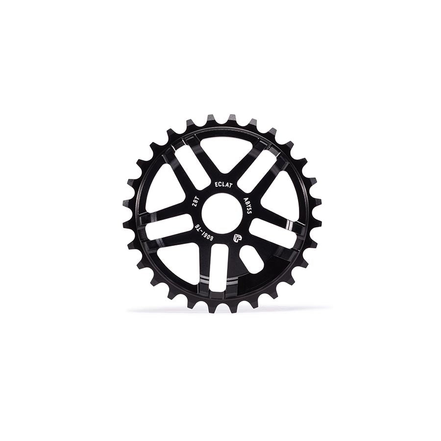 Eclat, Abyss, Chainring, Teeth: 25, 6061-T6 Aluminum, Black