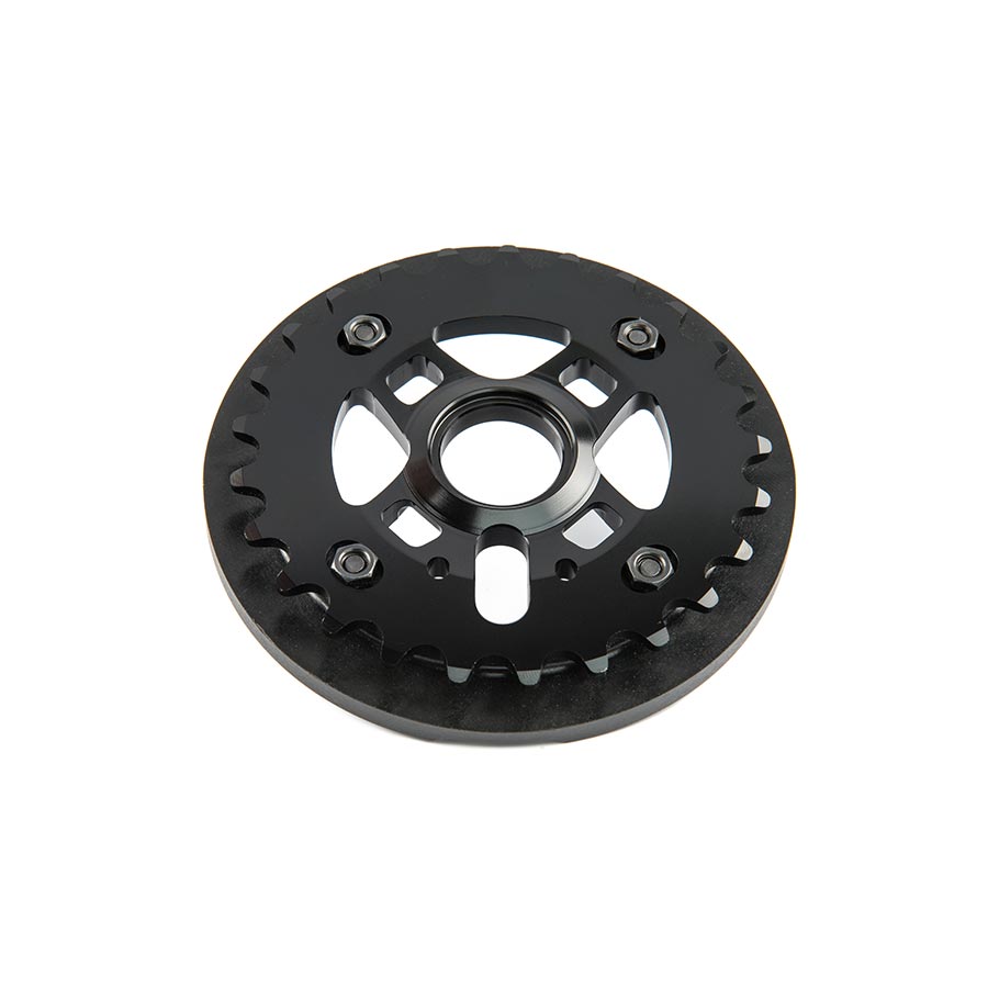 Eclat, AK Guard, Chainring, Teeth: 25, 6061-T6 Aluminum, Black
