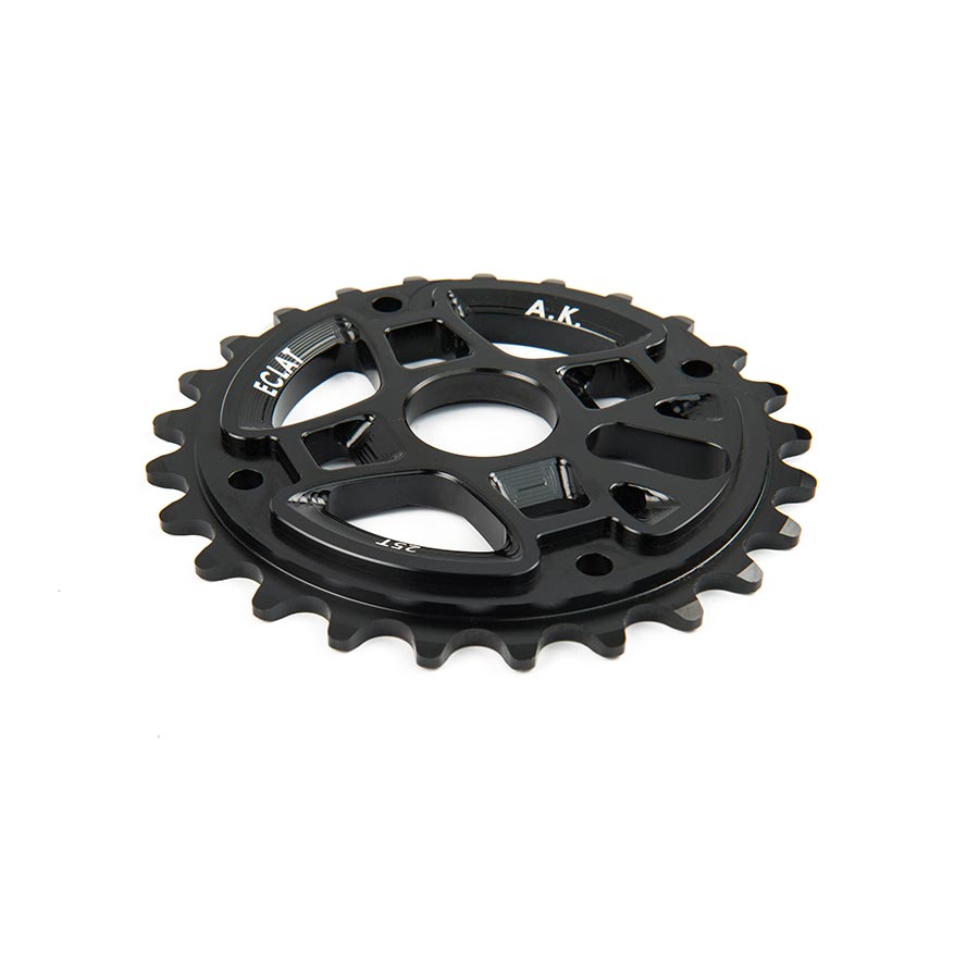 Eclat, AK Guard, Chainring, Teeth: 25, 6061-T6 Aluminum, Black