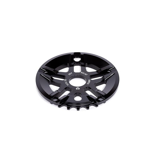 Eclat, Abyss Guard, Chainring, Teeth: 25, 7075-T6 Aluminum, Black