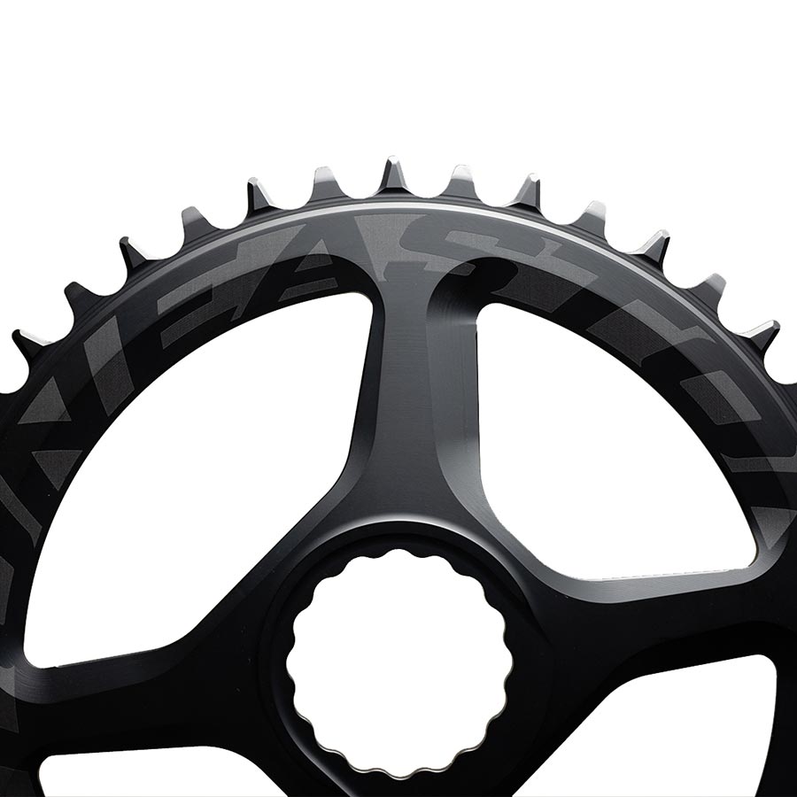 Easton Cycling, Direct Mount Shimano 12, Chainring, Teeth: 38, Speed: 12, BCD: Direct Mount Cinch, Front, Alloy, Black