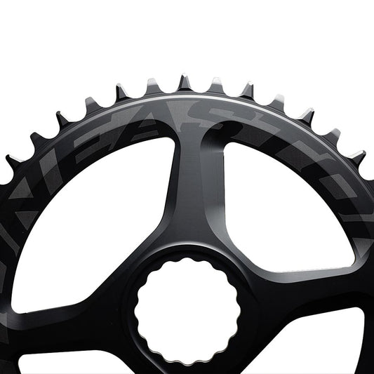 Easton Cycling, Direct Mount Shimano 12, Chainring, Teeth: 38, Speed: 12, BCD: Direct Mount Cinch, Front, Alloy, Black
