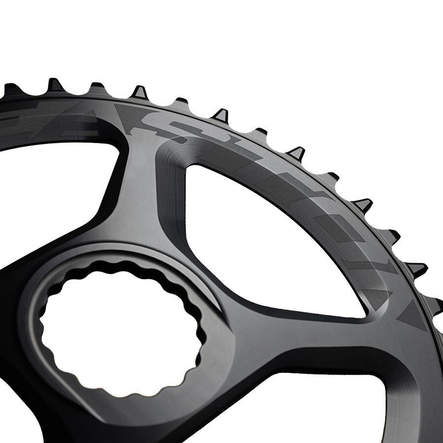 Easton Cycling, Direct Mount Shimano 12, Chainring, Teeth: 38, Speed: 12, BCD: Direct Mount Cinch, Front, Alloy, Black