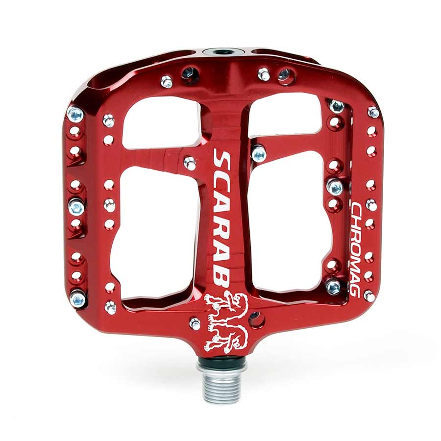 Chromag, Scarab, Platform pedals, Bushing and sealed bearings, Aluminium body, Black