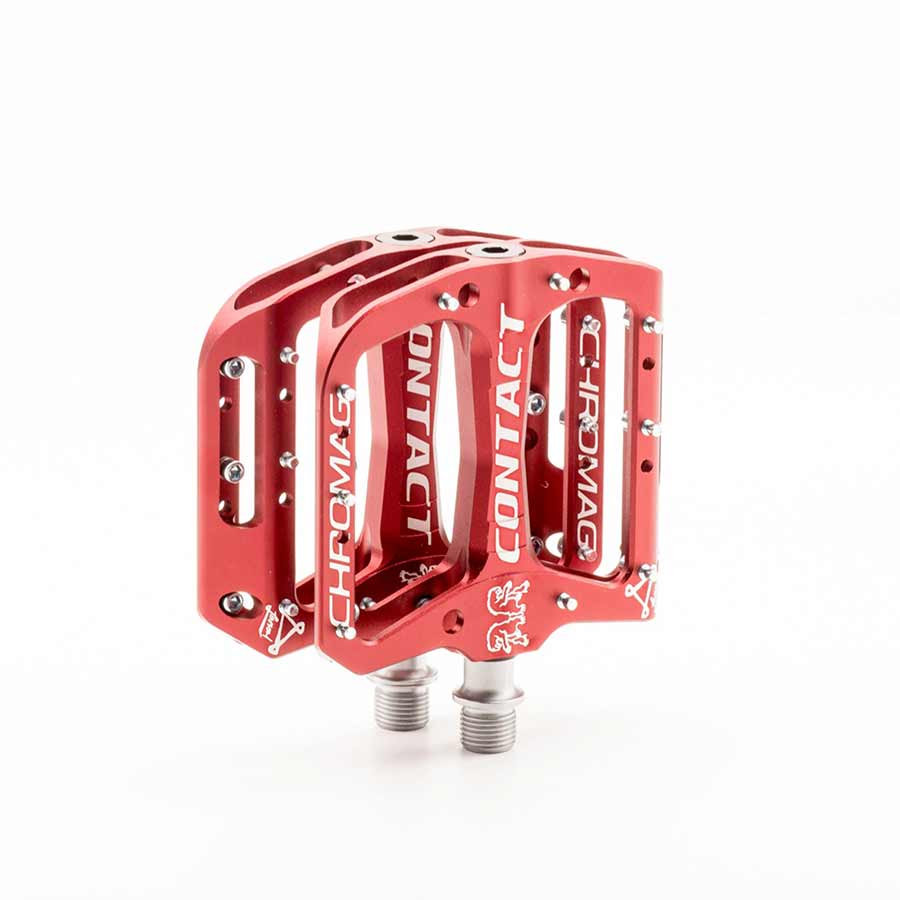 Chromag, Contact, Platform pedals, Bushing and sealed bearings, Aluminium body, Black