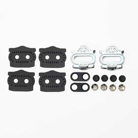 HT Components, X1-E, Cleats, Compatibility: 878, X1, X2, T1, D1, M1, X2-SX, T1-SX, Float: 4°, Silver, Kit