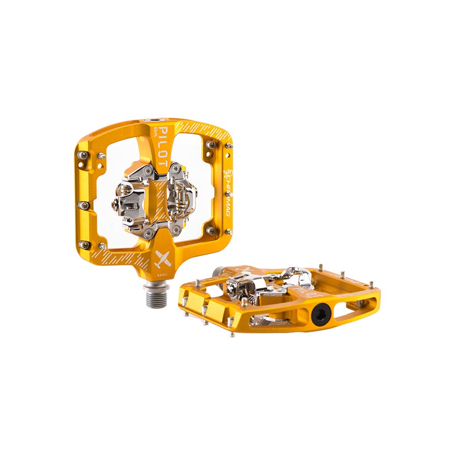 Chromag, Pilot BA, Pedals, Body: Alloy, Spindle: Cr-Mo, 9/16'', Black