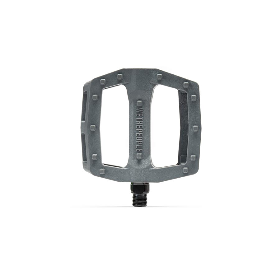 We The People, Logic, Platform Pedals, Body: Nylon, Spindle: Cr-Mo, 9/16'', Grey, Pair