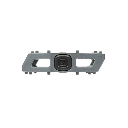 We The People, Logic, Platform Pedals, Body: Nylon, Spindle: Cr-Mo, 9/16'', Grey, Pair