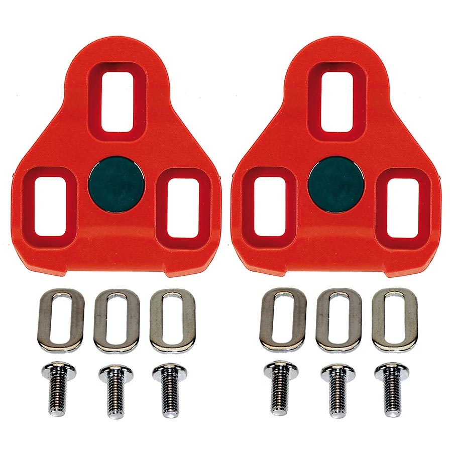 Exustar, E-ARC10, Cleats, Compatibility: Keo, Float: 10°, Red
