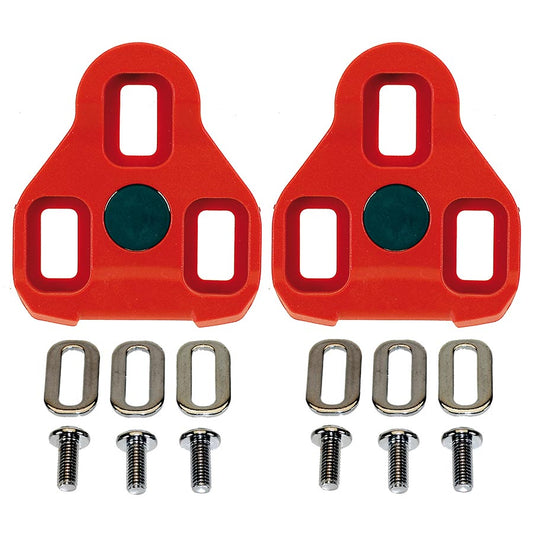 Exustar, E-ARC10, Cleats, Compatibility: Keo, Float: 10°, Red