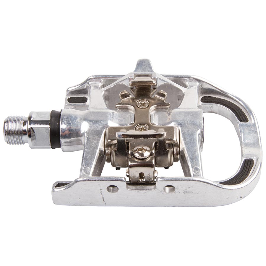 M-Wave, Drag-T2, Dual Sided Pedals, Body: Aluminum, Spindle: Cr-Mo, 9/16'', Silver