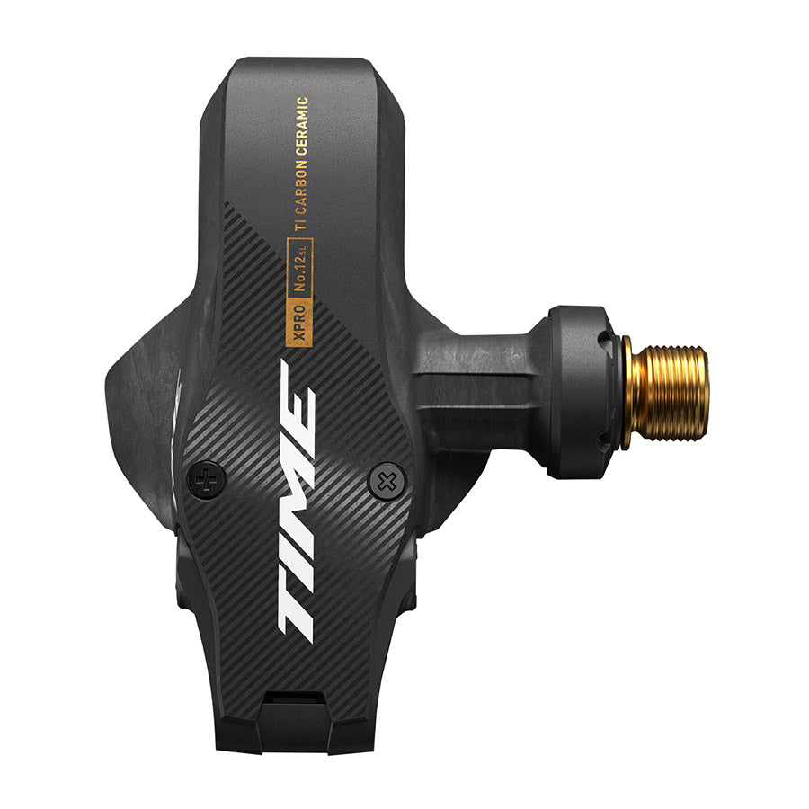 TIME, XPRO 12SL C1 51mm, Pedals, Body: Carbon, Spindle: Titanium, 9/16'', Carbon Gold, Pair