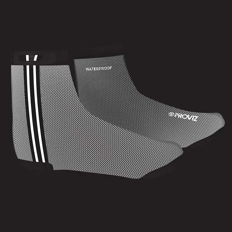 Proviz, REFLECT360, Shoe Covers, Silver, L, Pair