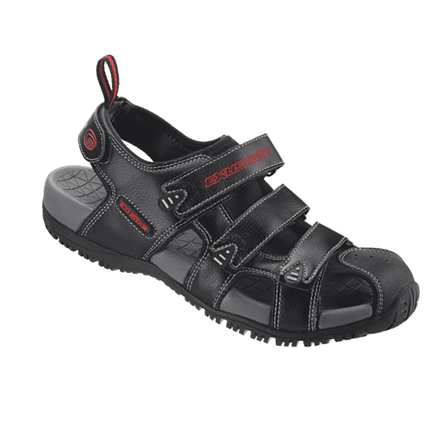 Exustar, E-SS503, Clipless Sandals, Black, 39-40 Euro or 6-7.5 US