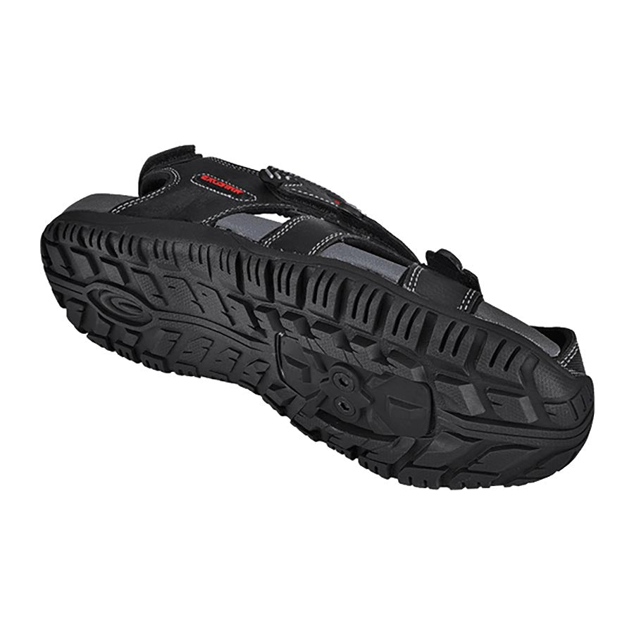 Exustar, E-SS503, Clipless Sandals, Black, 39-40 Euro or 6-7.5 US