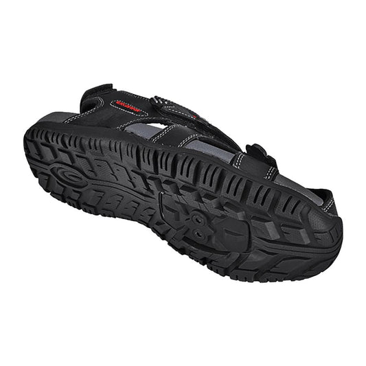 Exustar, E-SS503, Clipless Sandals, Black, 39-40 Euro or 6-7.5 US
