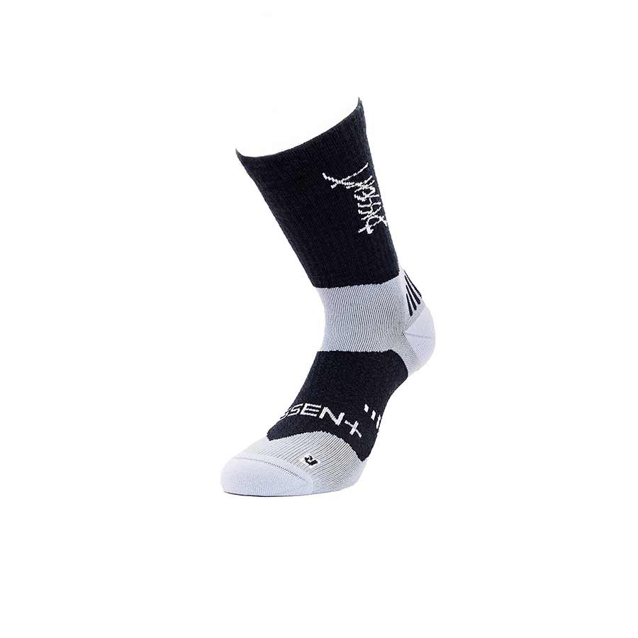 Dissent, Supercrew Ultra Mtn Merino 6'', Socks, Black, S, (Men 4-6.5)