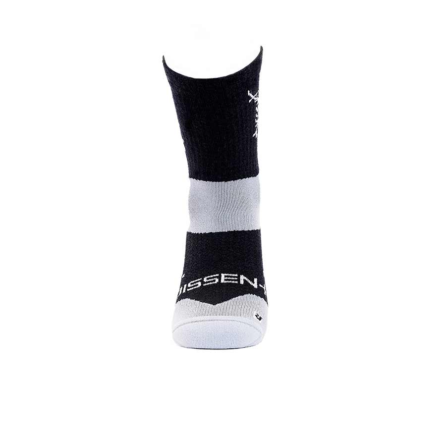 Dissent, Supercrew Ultra Mtn Merino 6'', Socks, Black, S, (Men 4-6.5)