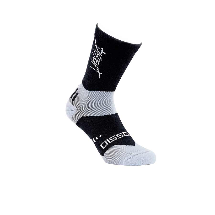 Dissent, Supercrew Ultra Mtn Merino 6'', Socks, Black, S, (Men 4-6.5)
