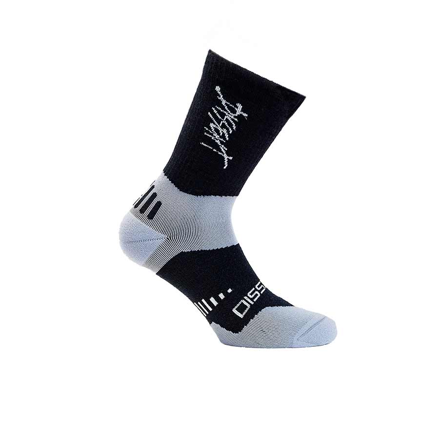 Dissent, Supercrew Ultra Mtn Merino 6'', Socks, Black, S, (Men 4-6.5)