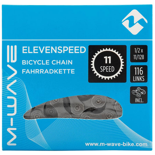 M-Wave, Ellevenspeed, Chain, Speed: 11, 11/128'', Links: 116, Grey