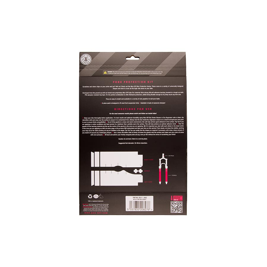 Muc-Off, Fork Protection, Bolt, Kit