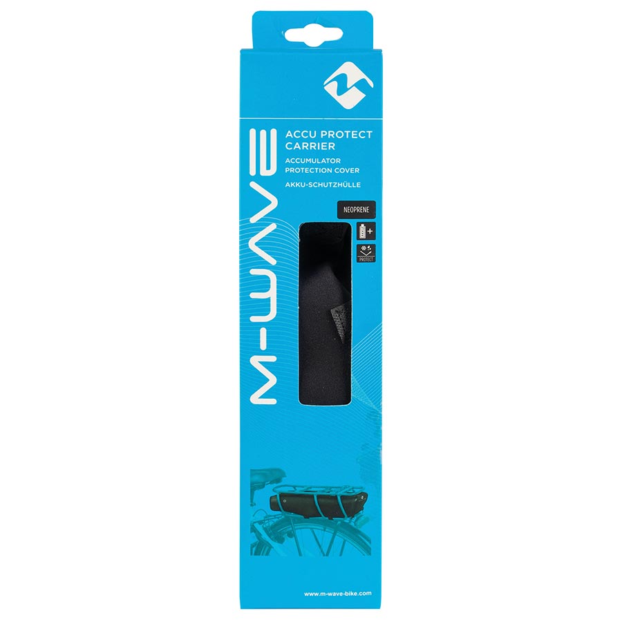 M-Wave, E-Protect Carrier, Rear Carrier Battery, Black