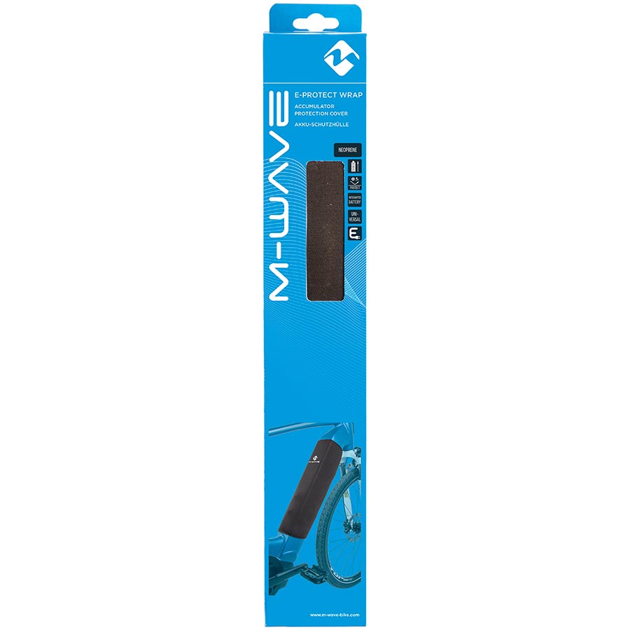M-Wave, E-Protect Wrap, Downtube Integrated Battery, Black