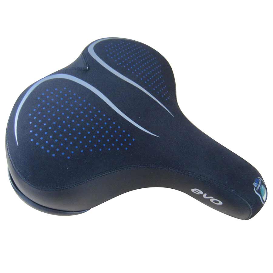EVO, Gel Comfort 280 ES-L, Saddle, 300 x 280mm, Unisex, Black
