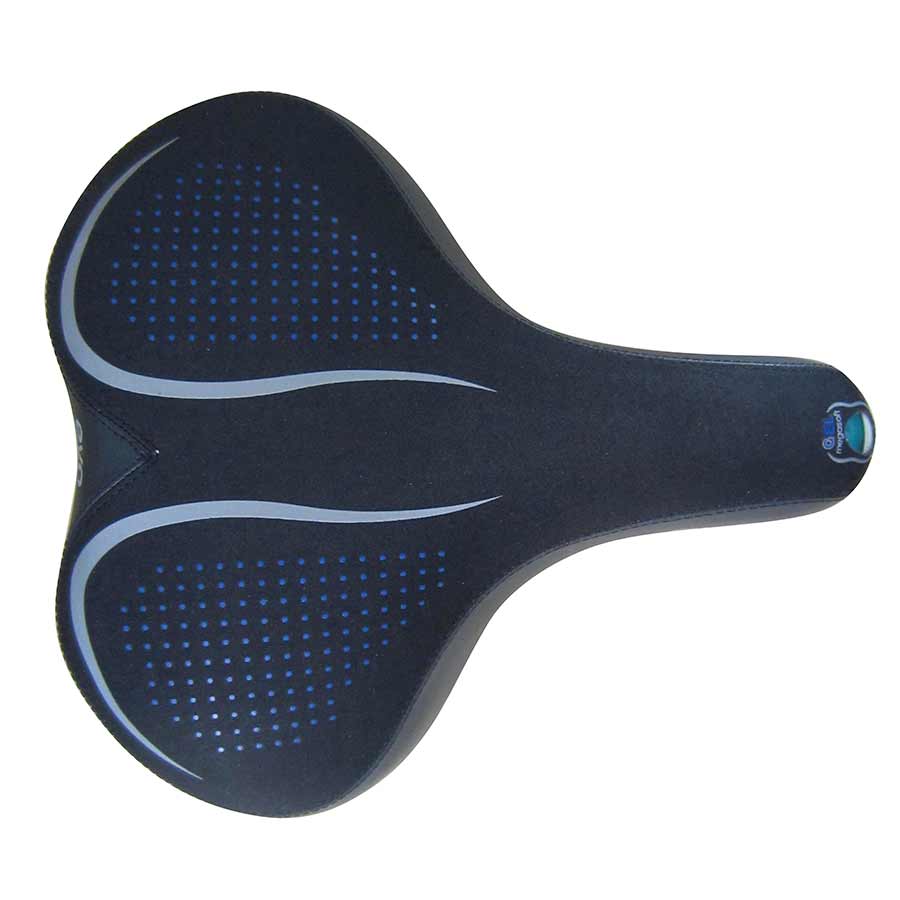 EVO, Gel Comfort 280 ES-L, Saddle, 300 x 280mm, Unisex, Black