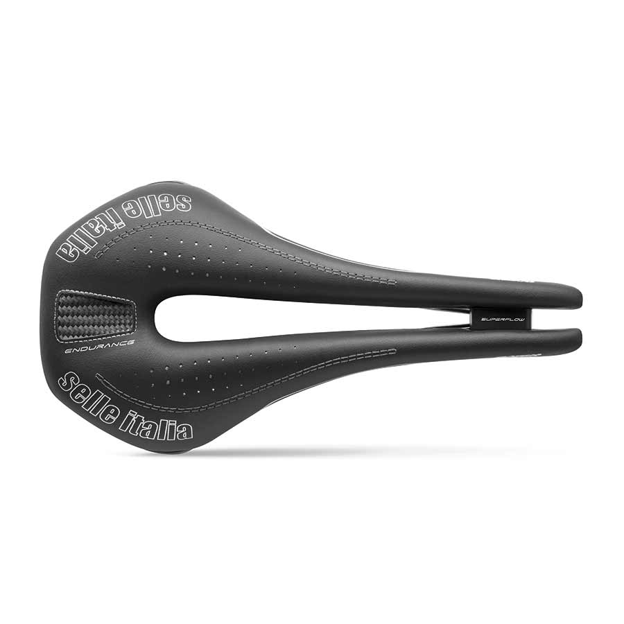 Selle Italia, Novus SuperFlow Endurance L, Saddle, 282 x 149mm, Men, 293g, Black