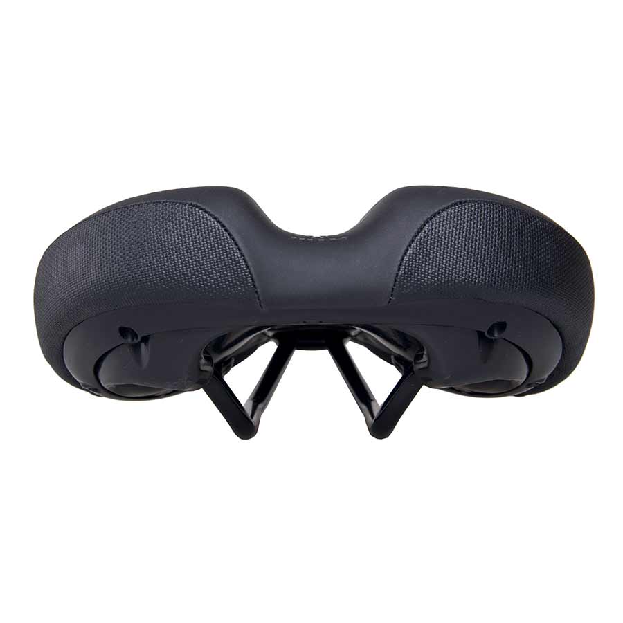 WTB, Comfort Steel Wide, Saddle, 270 x 174mm, Unisex, 390g, Black