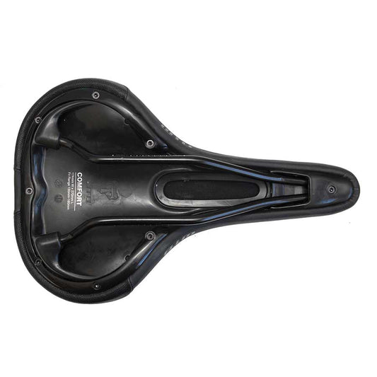 WTB, Comfort Steel Wide, Saddle, 270 x 174mm, Unisex, 390g, Black