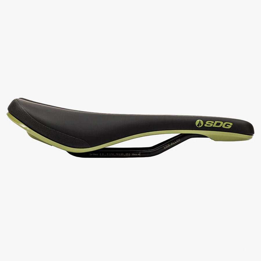 SDG Components, Bel-Air V3 Lux-Alloy, Saddle, 260 x 140mm, Unisex, 236g, Black/Black