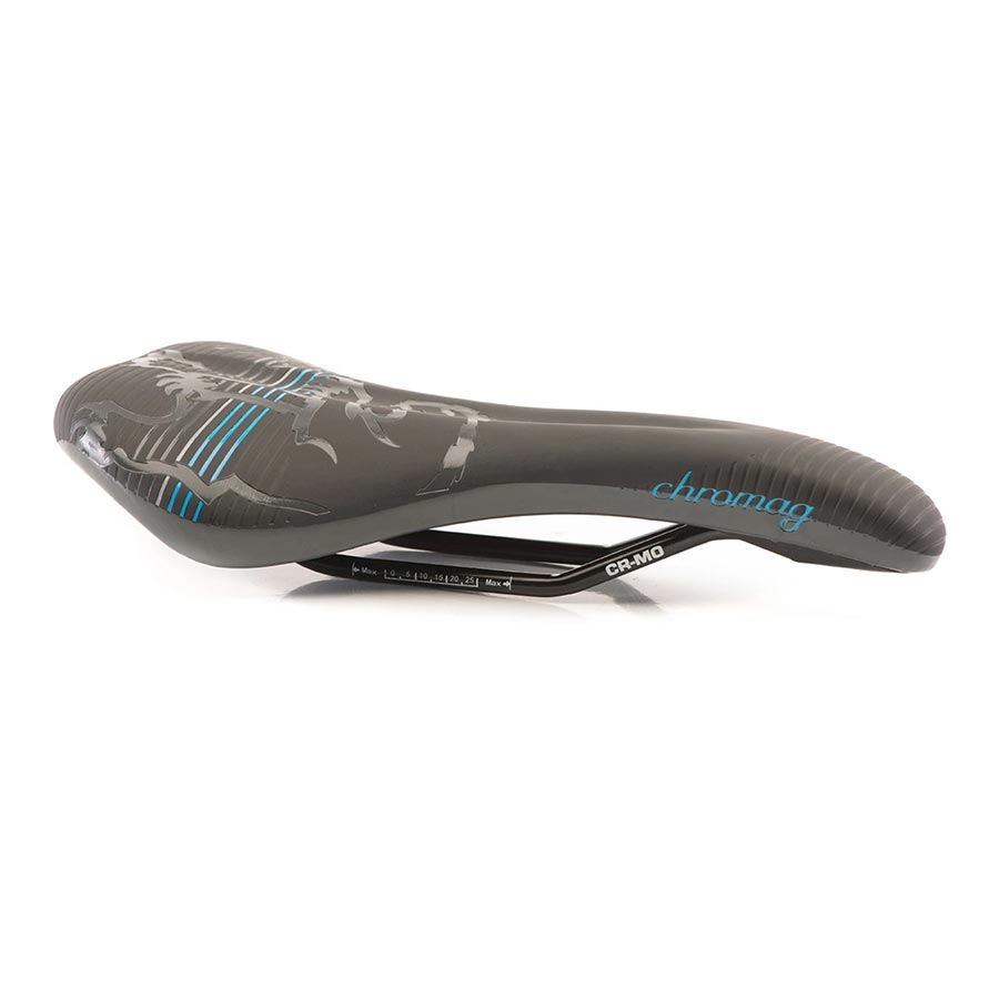 Chromag, Juniper, Saddle, 269 x 141mm, Women, 283g, Black/Blue