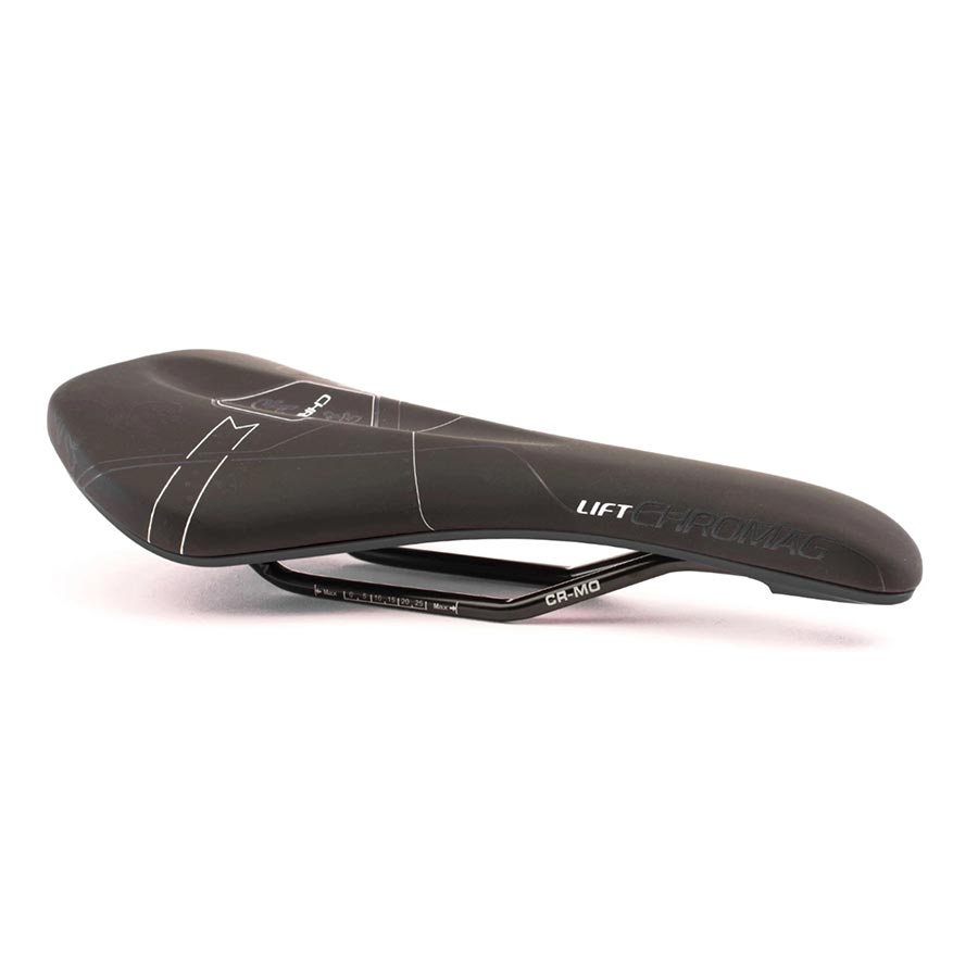 Chromag, Lift, Saddle, 280 x 140mm, Unisex, 290g, Black/Blue