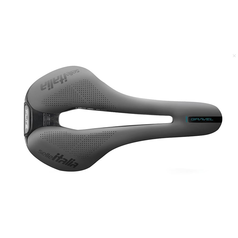 Selle Italia, Flite Boost Gravel Ti 316 Superflow S, Saddle, 250 x 135mm, Unisex, 228g, Black/Grey