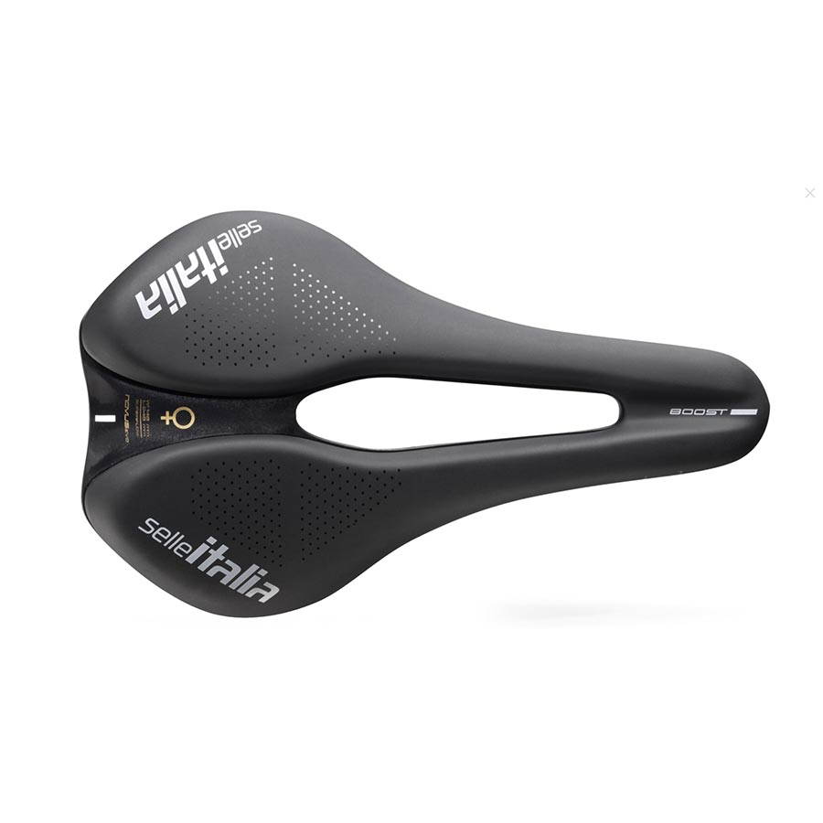 Selle Italia, Novus Boost EVO Lady Superflow, Saddle, 245 x 145mm, Women, 242g, Black