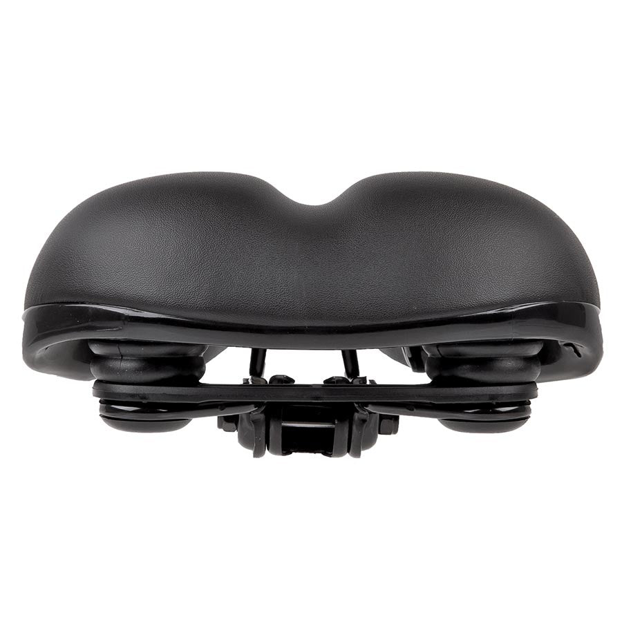 Velo, Elasto D2 Plush Comfort, Saddle, 264 x 220mm, 854g, Black