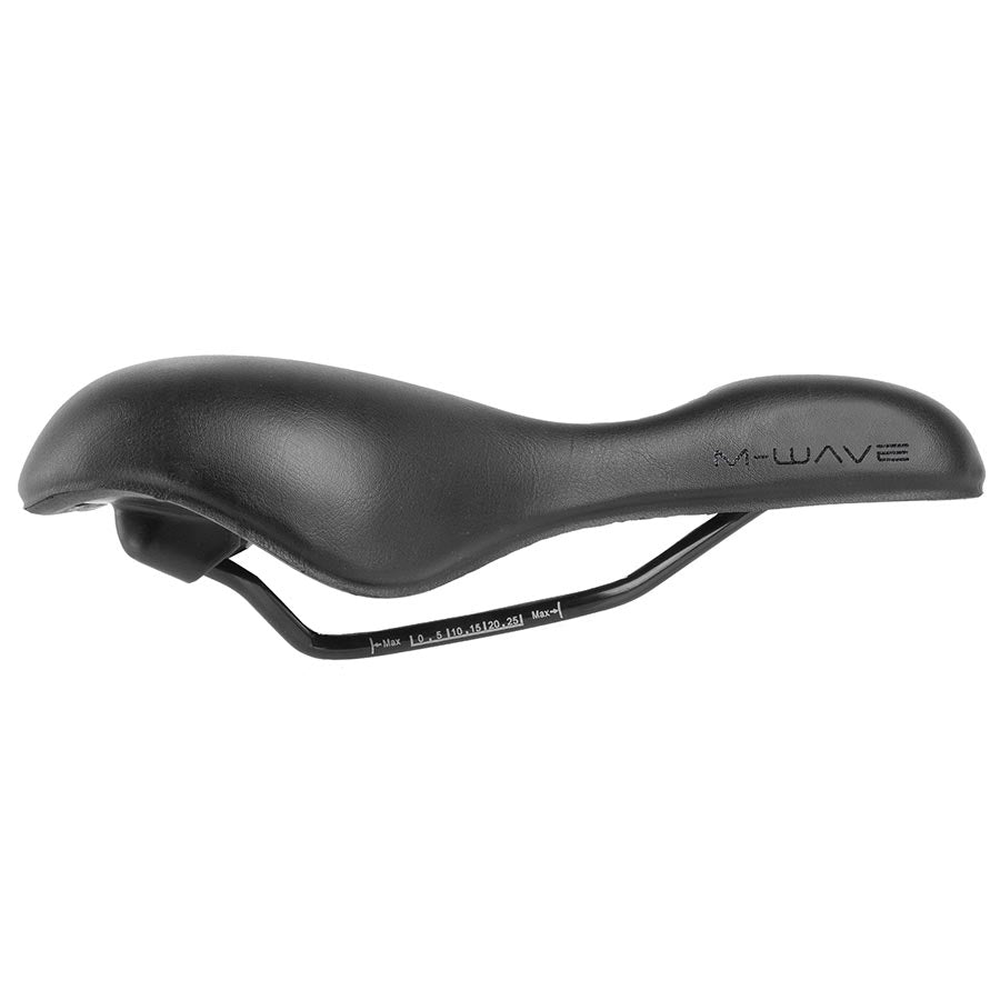 M-Wave, Tour IV, Saddle, 260 x 186mm, 451g, Black