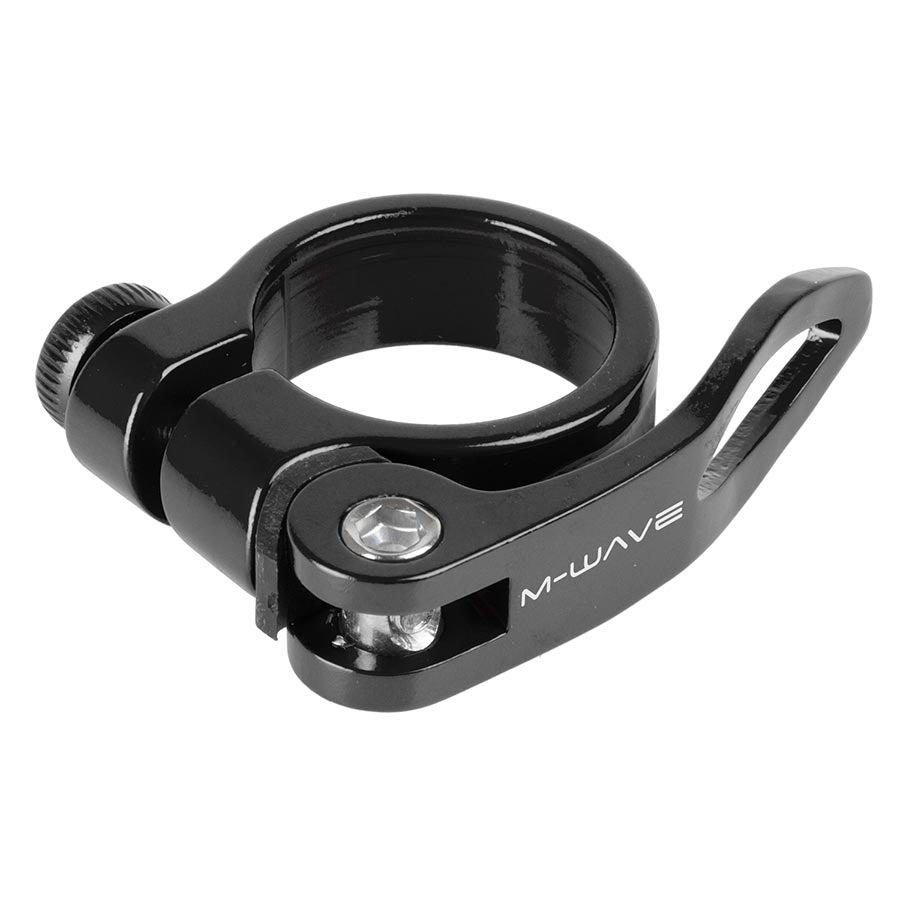 M-Wave, Clampy QR, Seat Clamp, Silver, 34.9mm